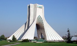 Azadi Tower: One of the first monuments seen as visitors arrive in Tehran from the airport