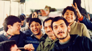 Young Iranians having fun