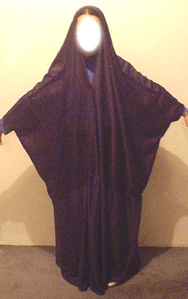 Iranian Chador - Abaya style