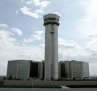 View of Tehran Airport Tower