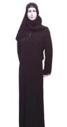 Fashionable Islamic woman's cloak