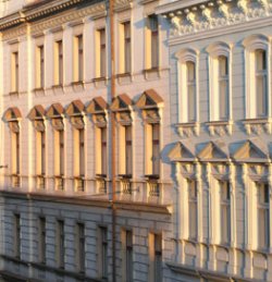 Neo-classical buildings in Vinohrady