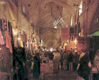 The Vakil Bazaar in Tabriz