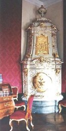 Some of the luxurious antiques inside the castle